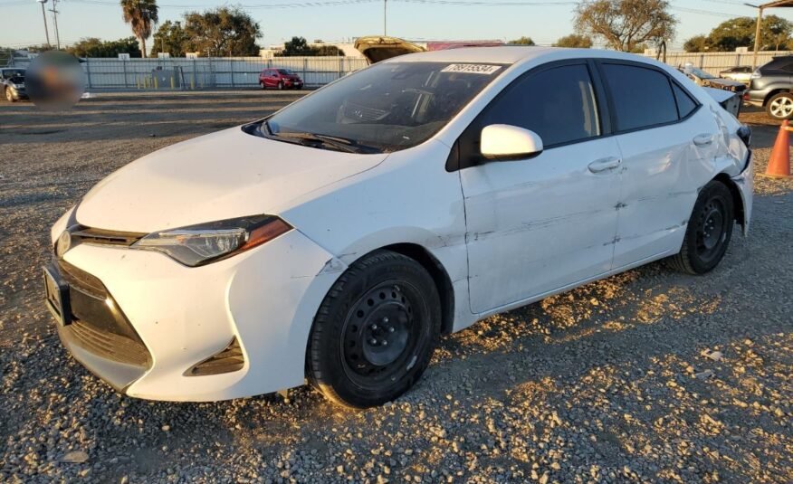 2019 II TOYOTA COROLLA LE