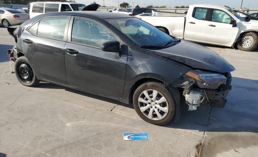2018 II  TOYOTA COROLLA LE