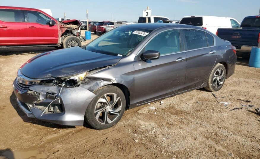 2017 II HONDA ACCORD LX