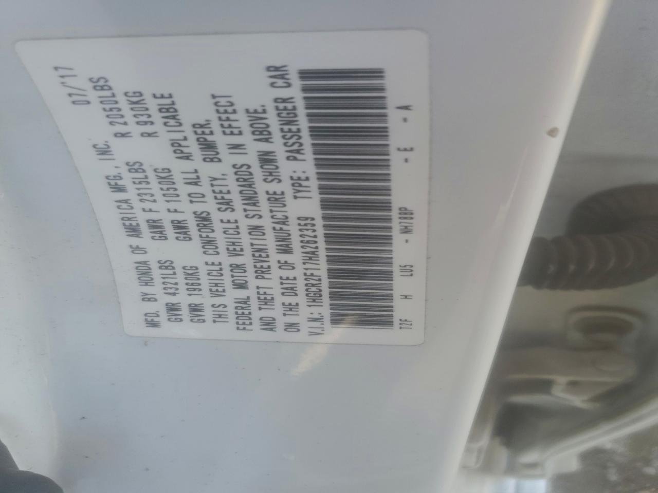 2017 Honda Accord Sport Special Edition